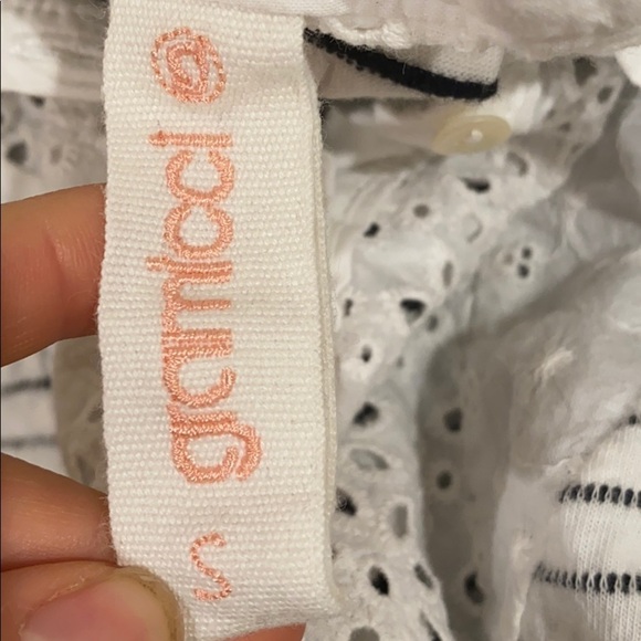 Gramicci stripe eyelet tulip shirt small - Picture 3 of 6